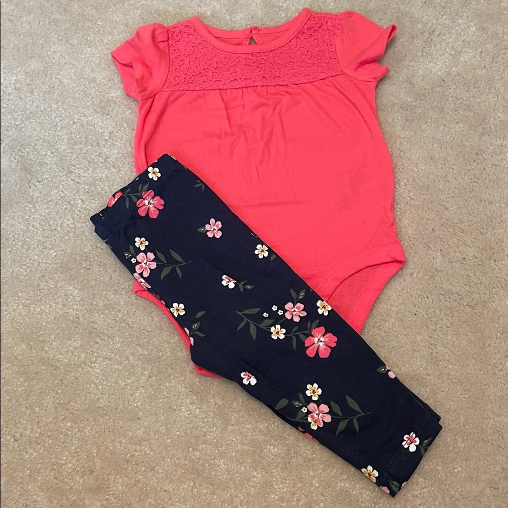 Baby Girl Carter’s Outfit